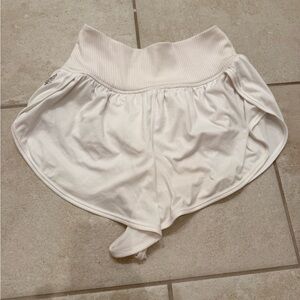 Free People White Athletic Shorts